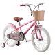 12/14/16/18 Inch Kids Bike Children Boys Girls Bicycle Cycling Basket&stabiliser