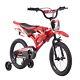 12/16 Inch Kids Moto Bike Boys Girls Bicycle Cycling With Removable Stabilisers