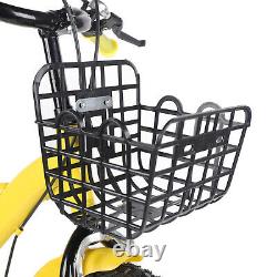 12 Kids Bike Bicycle Children Girls & Boys Yellow Cycling with Stabilisers Gift