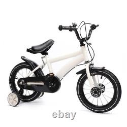 14 Children's Bicycle Child Training Bike with Handbrake & Removable Wheels UK