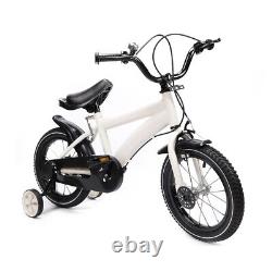 14 Children's Bicycle Child Training Bike with Handbrake & Removable Wheels UK