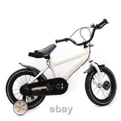 14 Children's Bicycle Child Training Bike with Handbrake & Removable Wheels UK