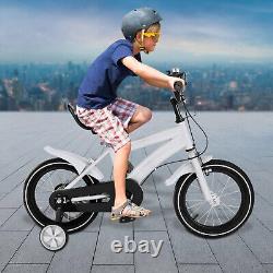 14 Children's Bicycle Child Training Bike with Handbrake & Removable Wheels UK