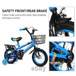 14 Kids Bike Children Girl Bicycle Removable Stabiliser Boys Nice Gifts a Y7M9