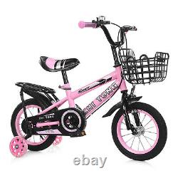 14 Kids Bike Children Girl Bicycle Removable Stabiliser Boys Nice Gifts a Y7M9