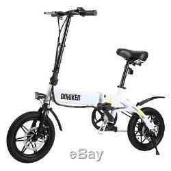 14inch E-bike Folding Electric Bike Moped Bicycle City Bike Cycling 250W 25km/h
