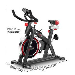 150KG Exercise Bike Indoor Cycling Spin Bike Bicycle Home Fitness Workout Cardio