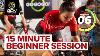 15 Minute Beginner Indoor Cycling Session