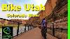 15 Minute Virtual Bike Ride Moab Goose Island Trail Utah Cycling Workout Travel Video