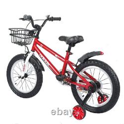 16 Bike Children Outdoor Bicycle Kids for Boys and Girls 2-9 Years Old Bicycle