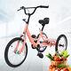 16'' Kids Tricycle Single Speed 3 Wheel Bike Tricycle With Shopping Basket New