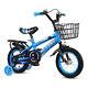 16 Inch Kids Bike Bicycle Children Boys Blue Cycling Removable Stabiliser A U1y4
