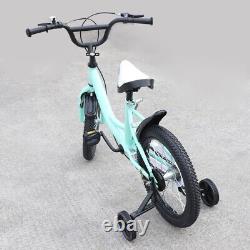16 inch Unisex Kids Bike Tricycle Children Bicycle Cycling Bike withTraining Wheel