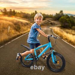 18 inch Kids Bike Mountain Bike Kids Bicycle Bike with Electric Torch Anti-skid