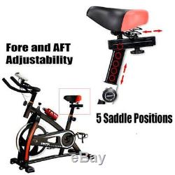 2018 Heavy Duty 18KG Flywheel Exercise Bike Cycle Home Fitness Gym LED Monitor