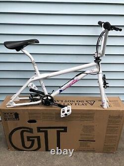 2021 GT Pro Performer 20 BMX freestyle Bike Bicycle Heritage Frame Forks White