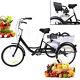 20 Adult Tricycle 3 Wheel Trike Bike Bicycle Withshopping Basket & Child Seat New