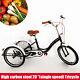 20 Adult Tricycle Single Speed Bike 3 Wheel Bicycle Trike With Shopping Basket