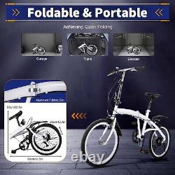 20 Folding Bike Adults Bicycle Lightweight Alloy Bicycle Folding City Bike