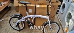 20 Folding Bike Adults Bicycle Lightweight Alloy Bicycle Folding City Bike UK