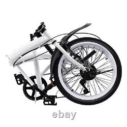 20 Folding Bike Adults Bicycle Lightweight Alloy Bicycle Folding City Bike UK