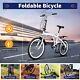 20 Folding Bike Adults Bicycle Lightweight Alloy Bicycle Folding City Bike Uk