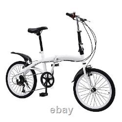 20 Folding Bike Adults Bicycle Lightweight Alloy Bicycle Folding City Bike UK