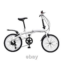 20 Folding Bike Adults Bicycle Lightweight Alloy Bicycle Folding City Bike UK