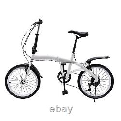 20 Folding Bike Adults Bicycle Lightweight Alloy Bicycle Folding City Bike UK