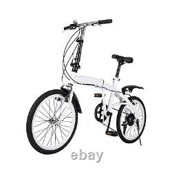 20 Folding Bike Adults Bicycle Lightweight Alloy Bicycle Folding City Bike UK