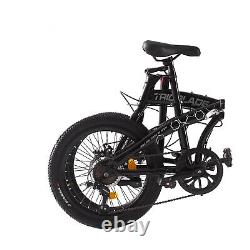 20 Inch Bikes Folding Bicycle for Adults 7-Speed Variable Foldable City Bicycle