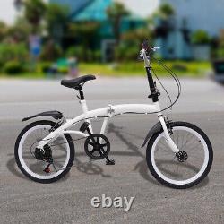 20 Inch Folding Bike Adults Bicycle Lightweight Alloy Bicycle Folding City Bike