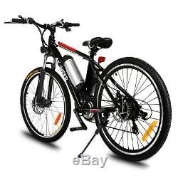 26Zoll Elektrofahrrad E-Bike Bergbike Mountainbike 35km/h 21Gäng Shimano Pedelec
