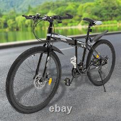 26'' 21 Speed Mountain Bike MTB Bicycle Folding Mountain Bike with Disc Brake