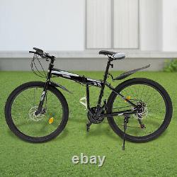 26'' 21 Speed Mountain Bike MTB Bicycle Folding Mountain Bike with Disc Brake