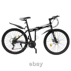 26'' 21 Speed Mountain Bike MTB Bicycle Folding Mountain Bike with Disc Brake