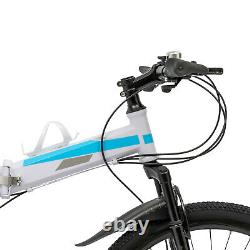 26 Folding Mountain Bike 21 Speed Men Bikes MTB Bicycle School Dual Disc Brake