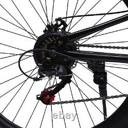 26 Inch 21 Speed Mountain Bike Folding Bicycle Full Suspension Disc Brake Bike