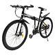 26'' Mountain Bike Adult Bicycle Foldable Mountain Bike Adjustable Seat Height