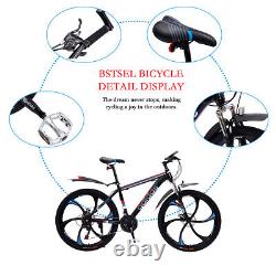 26 Mountain Bike Neutral 21 Speed Full Suspension Bicycle Disc Brake Wheel