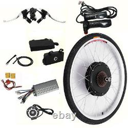 26 in 48V 1000W Electric Bicycle Rear Wheel Conversion Kit E-Bike Hub Motor