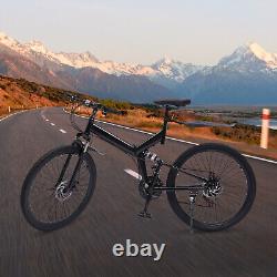 26 in Folding Bike Bicycle MTB Mountain Bike Full Suspension Bike with Disc Brake