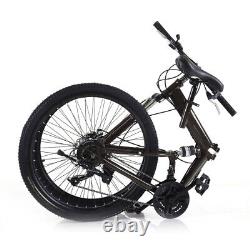 26 in Folding Bike Bicycle MTB Mountain Bike Full Suspension Bike with Disc Brake