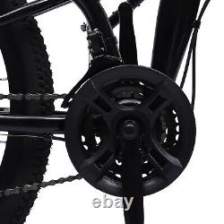 26 inch Full Suspension Folding Mountain Bike 21-Speed Adult Bicycle Disc Brake