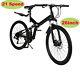 26 Inch Full Suspension Mountain Bike 21 Speed Folding Bicycle Adult Bicycle