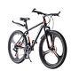 27.5 Wheels Mountain Bike 21 Speed Mens Women Cycling Front Suspension Bicycle