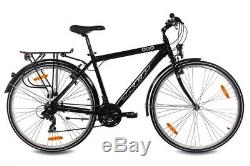 28 Zoll ALU City Bike Herrenrad Fahrrad KCP ARA Gent 21G SHIMANO TOURNEY schwarz