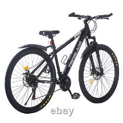 29 inch Wheel Mountain Bike Front Suspension 21 Speeds Bicycle Men Women Bikes