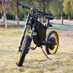 3000with72v Electric Bicycle Scooter Ebike Mountain Bike Super Fast 75km/h