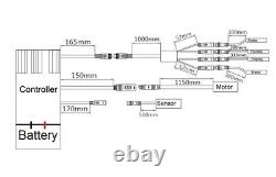 36V350W 26 Rear Motor Cassette E-Bike Hub Conversion Kit 36V12.5Ah Battery